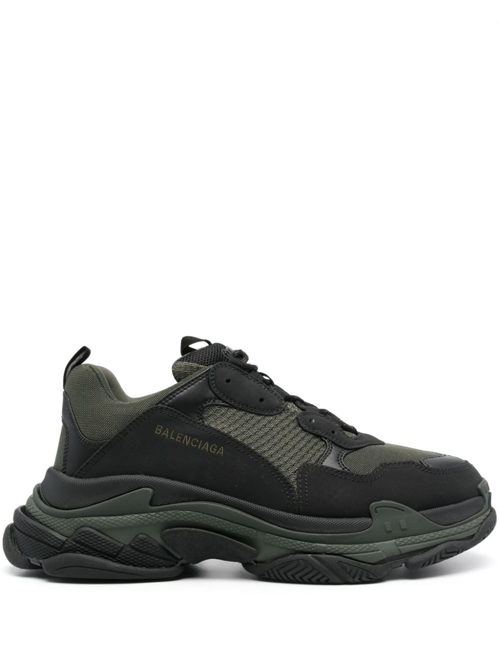 Triple S panelled chunky sneakers - 1