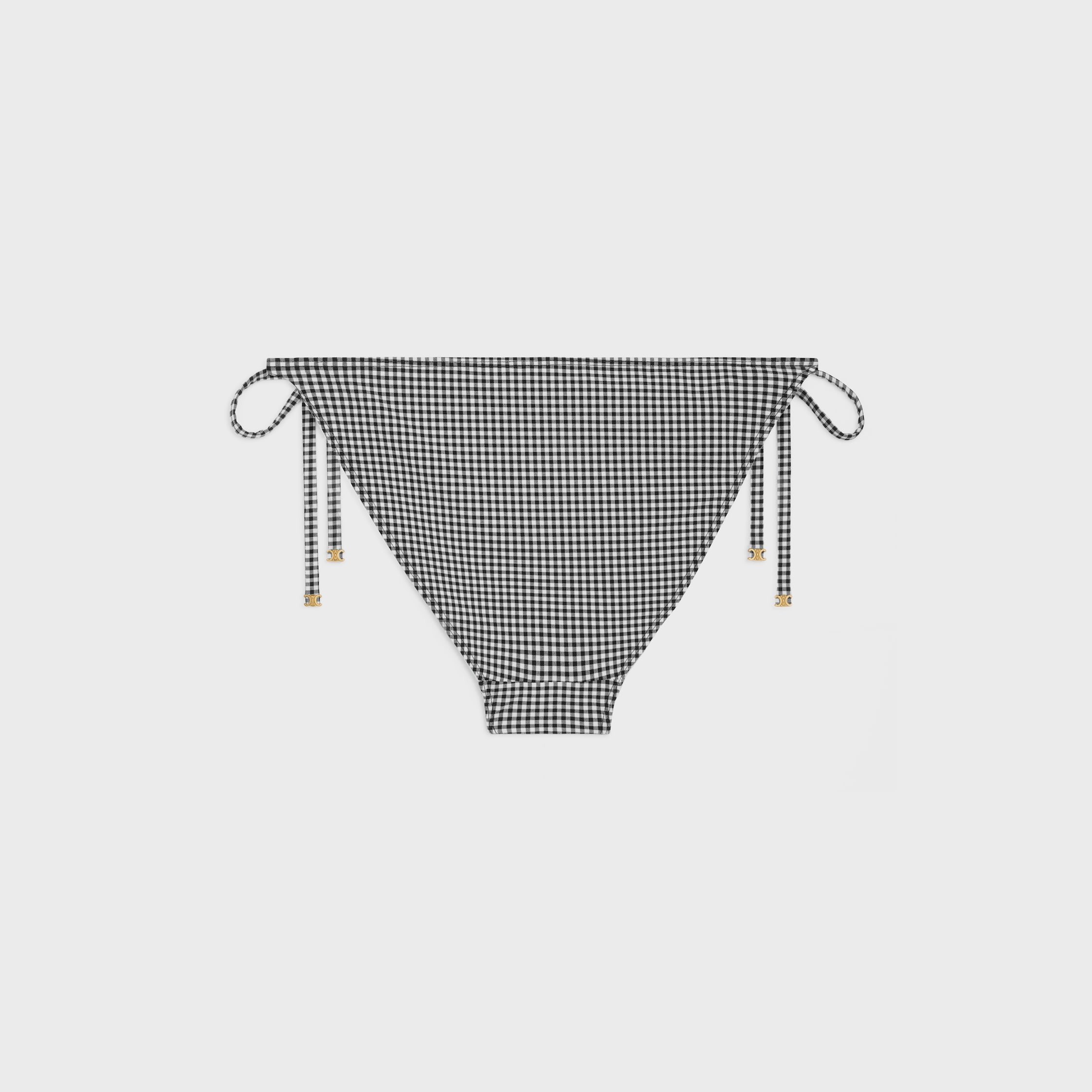 triomphe swimsuit botton in vichy jersey - 2