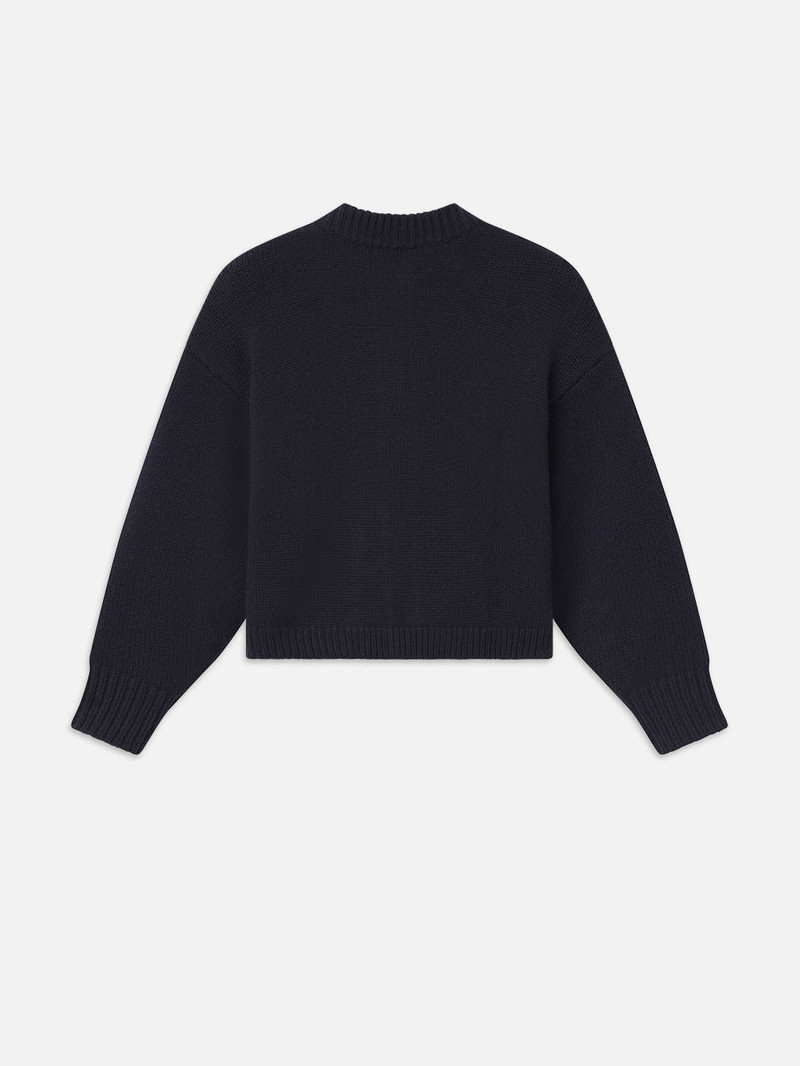 Chunky Femme Cardi in Navy 4