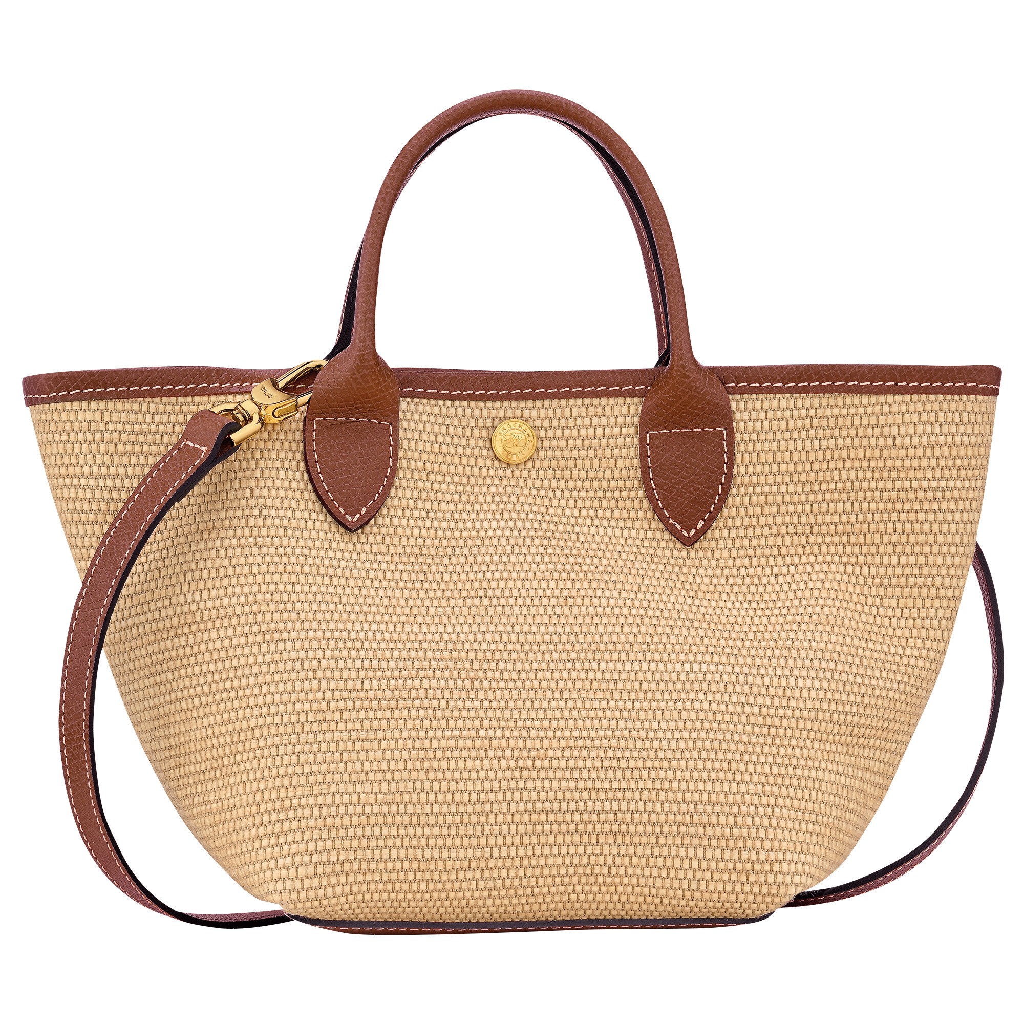 Le Pliage Collection XS Basket bag Brown - Canvas - 4