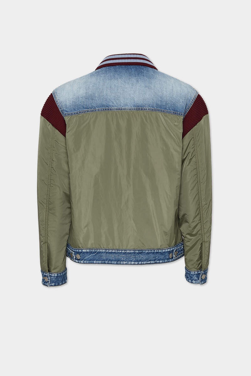 VARSITY DENIM JACKET - 2