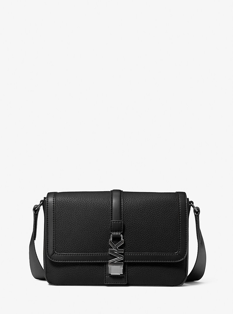Ezra Mini Pebbled Leather Crossbody Bag 1