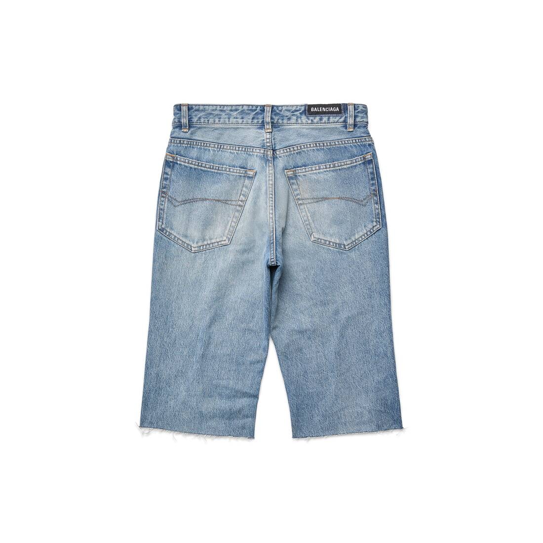 Slim Shorts in Blue - 6