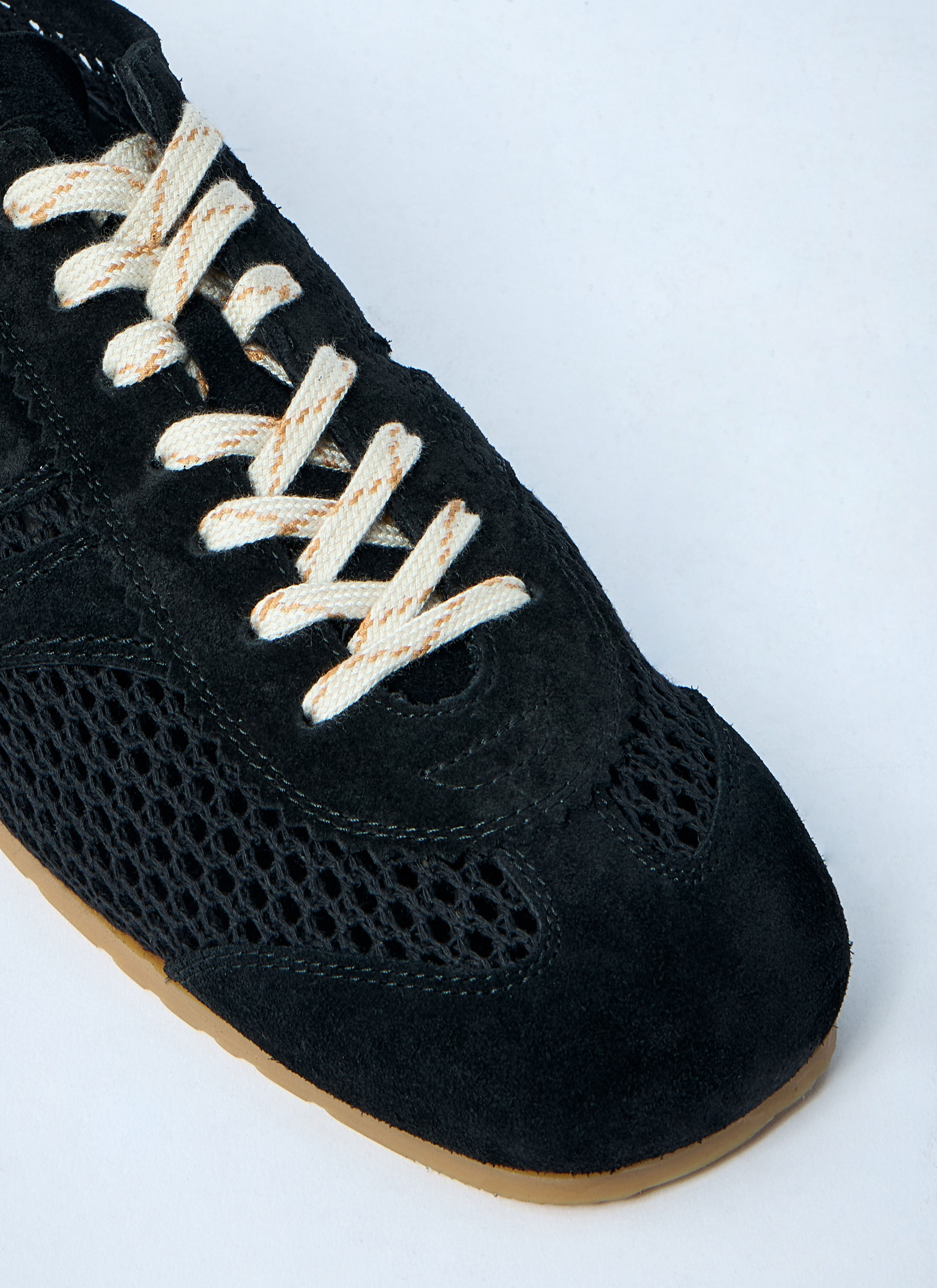 Dries Van Noten Men Mesh Low-Top Sneakers - 3
