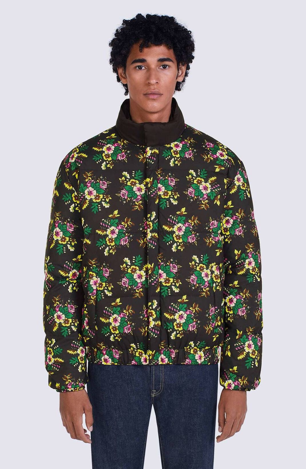 Reversible 'Pop Bouquet' puffer jacket - 12