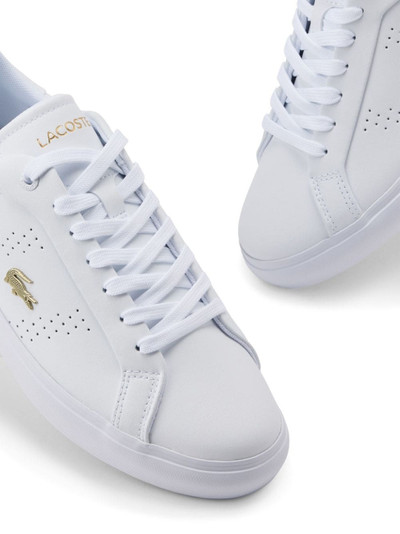 LACOSTE Powercourt 2.0 leather sneakers outlook