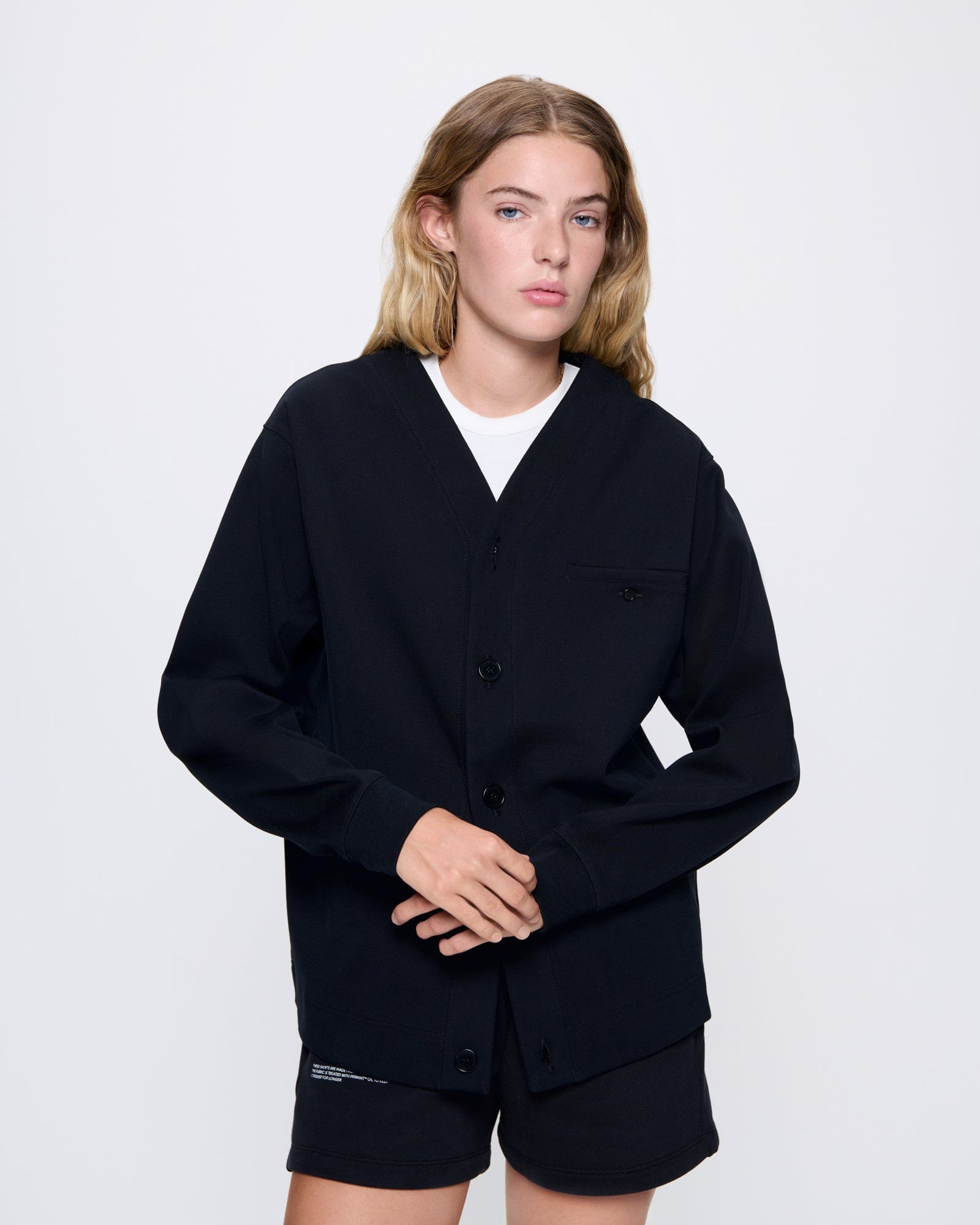 Womens DNA Double Jersey Liner Jacket - Black - 3