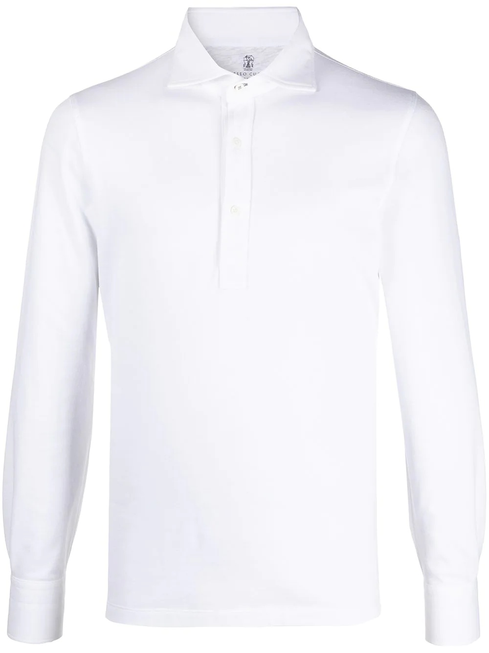 long-sleeved polo shirt - 1