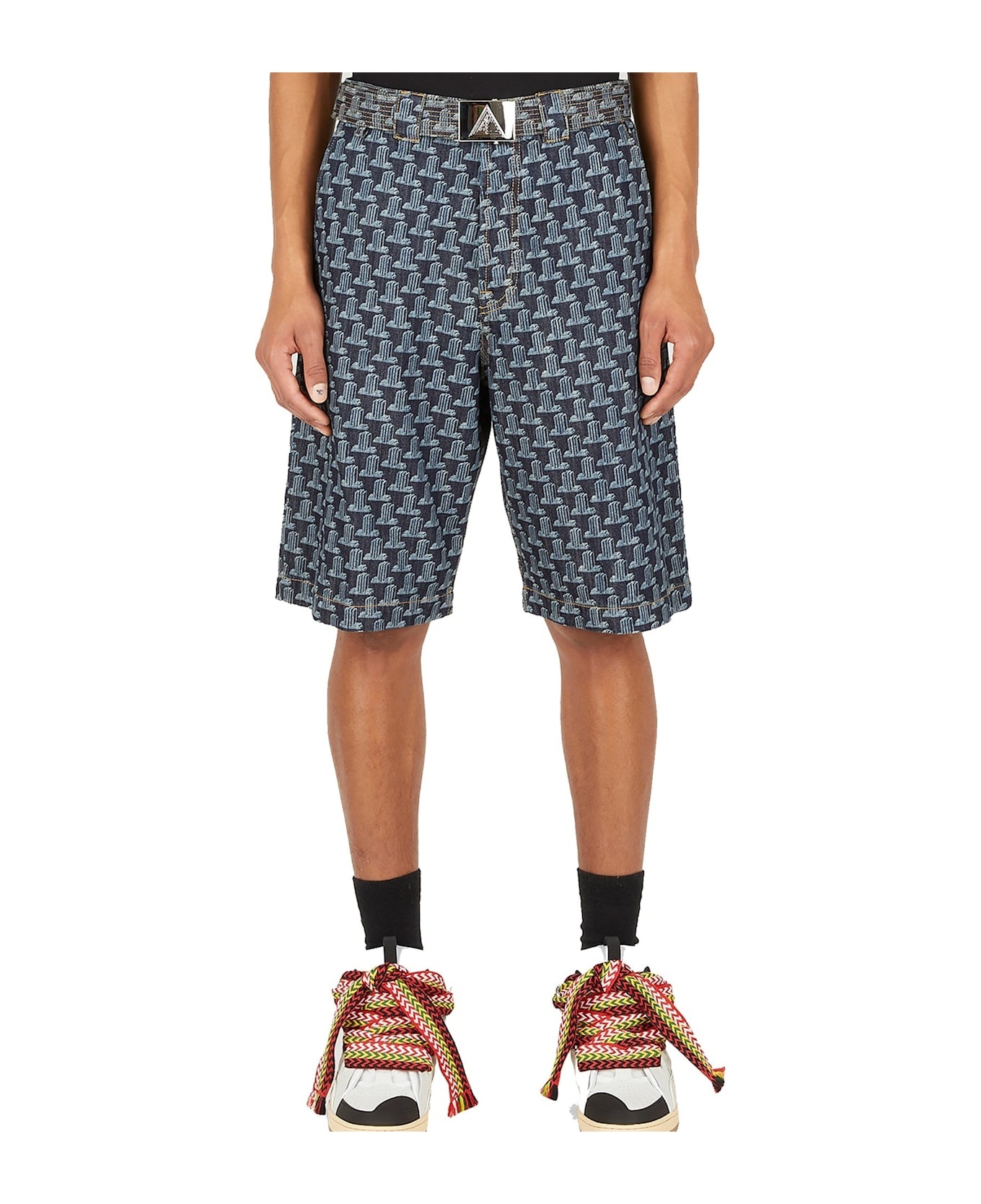 Column Monogram Shorts - 2