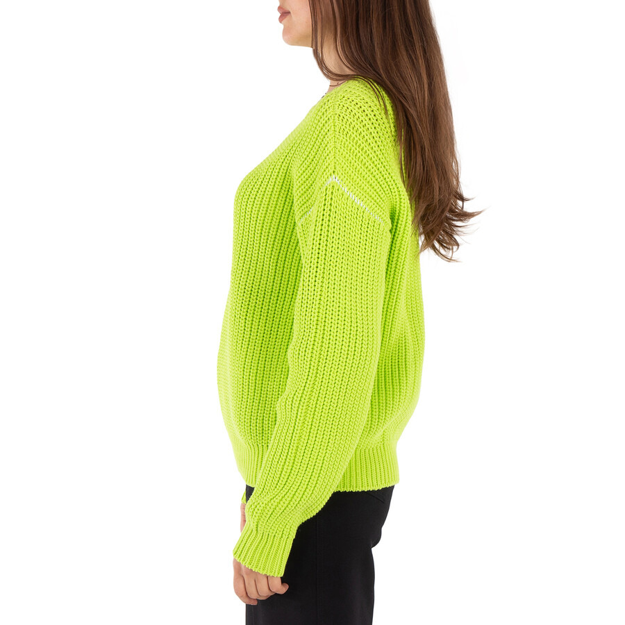 MM6 Ribbed Knit Crew Neck Sweater - 2