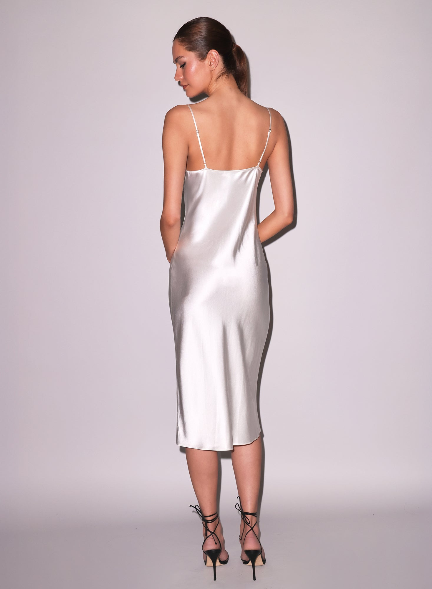 Cowl Neck Slip Dress - 6