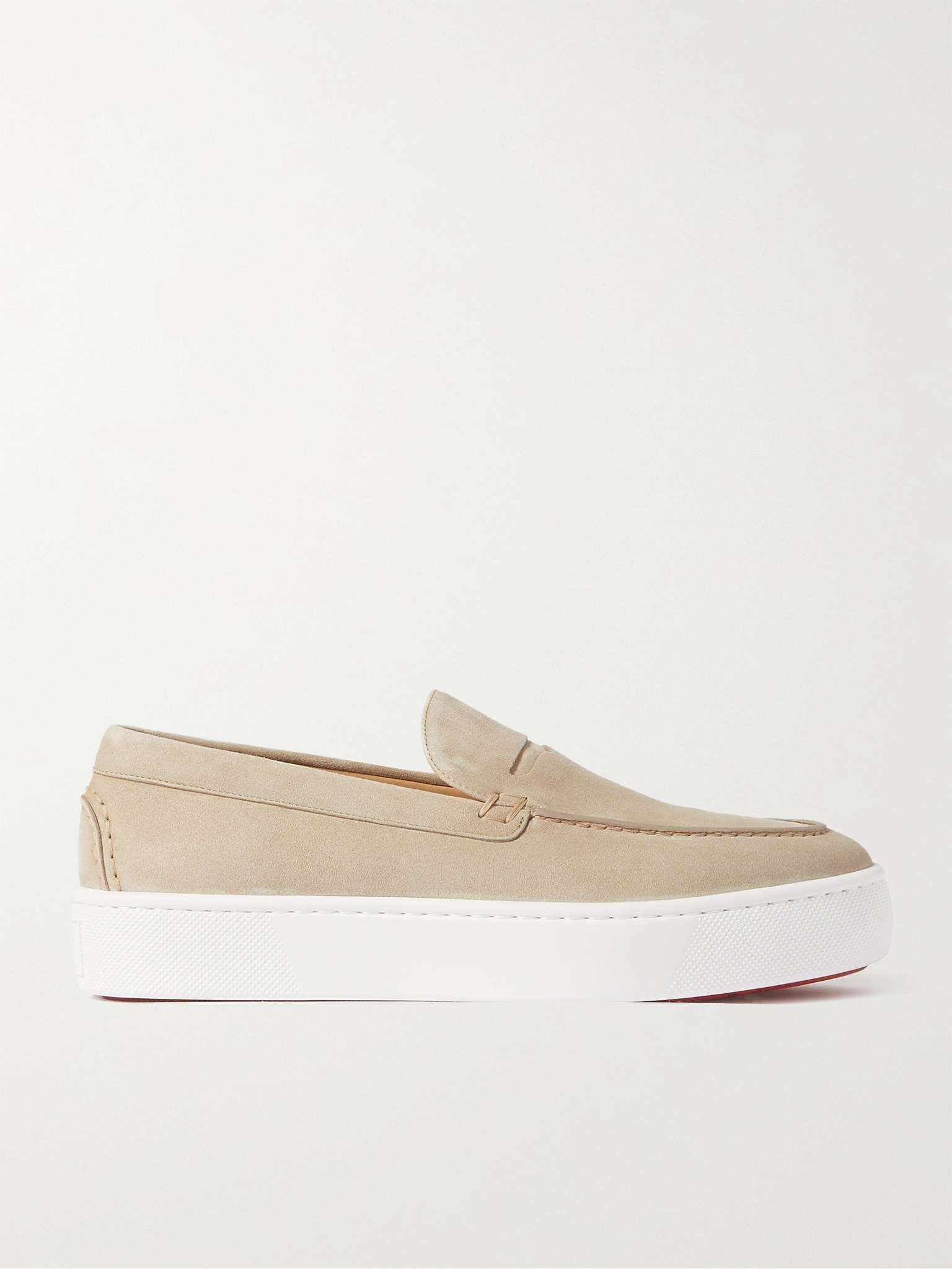 Paqueboat Suede Penny Loafers - 1