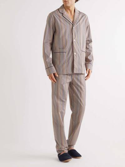 Paul Smith Striped Cotton-Poplin Pyjama Set outlook