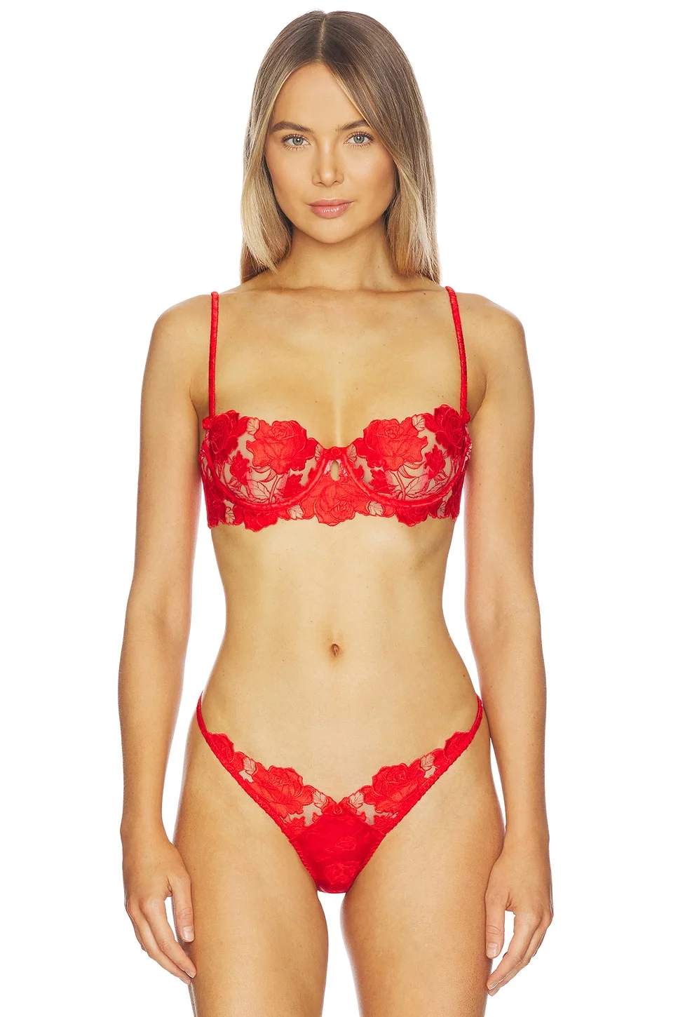 Love Is A Rose Underwire Bra - 1