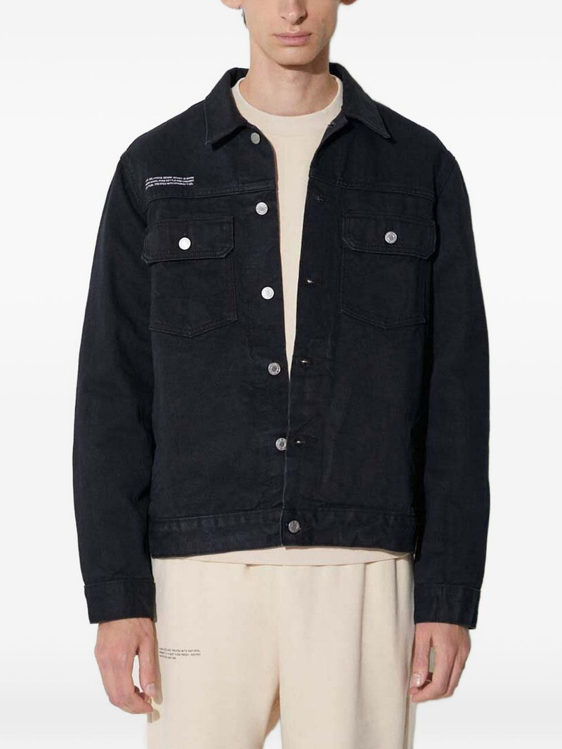 buttoned denim jacket 1