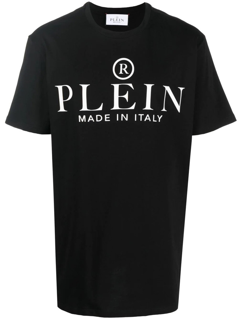 logo-print short-sleeved T-shirt 1