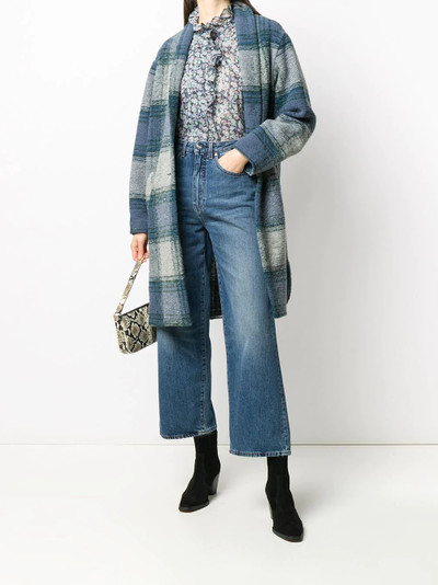 Isabel Marant Étoile Gabriel blanket coat  outlook