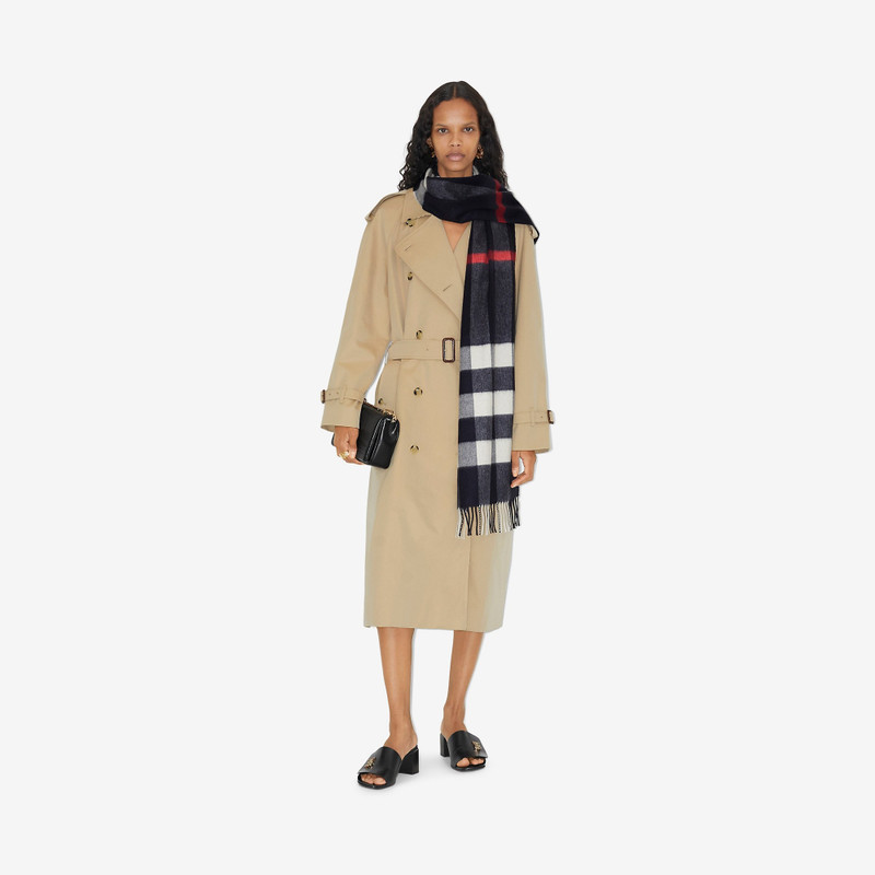 Burberry Check Cashmere Scarf outlook