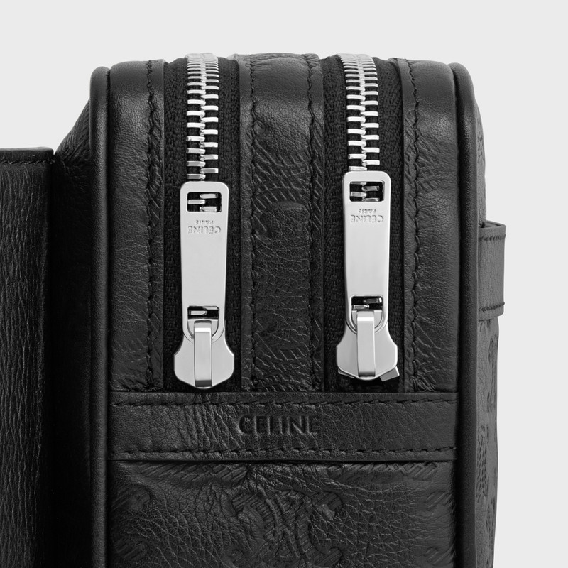 BELT BAG in Calfskin with triomphe embossed 5