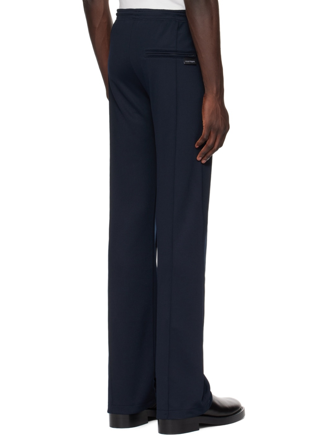 Navy Drawstring Sweatpants - 3