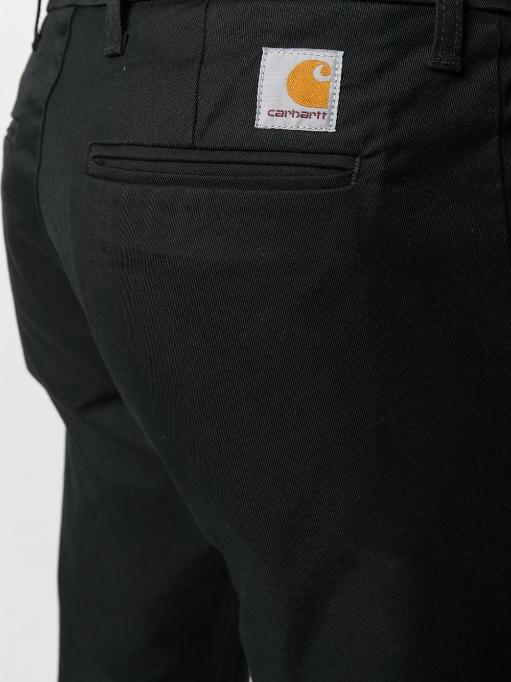 black straight leg chinos - 5