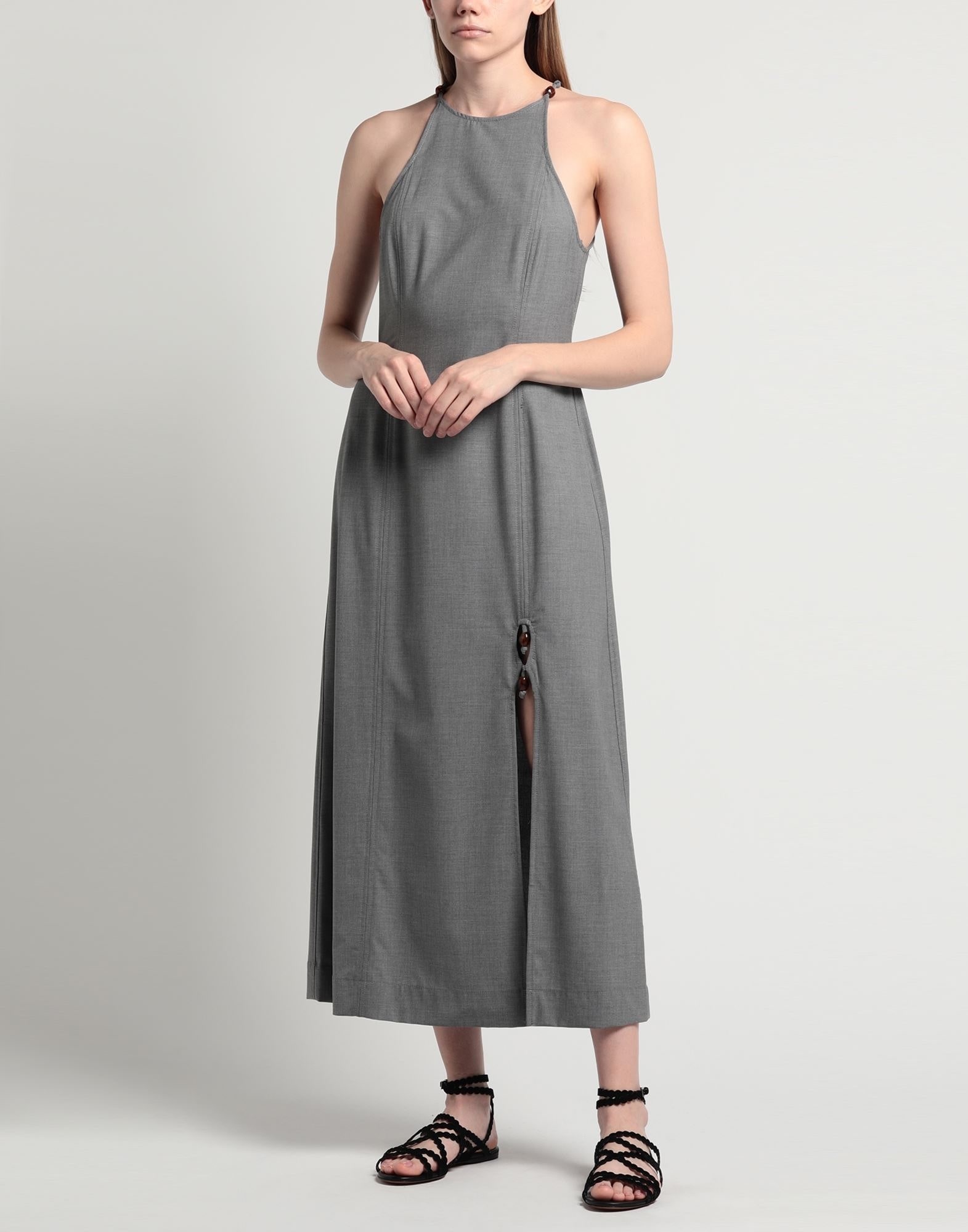 Grey Women's Long Dress - 3