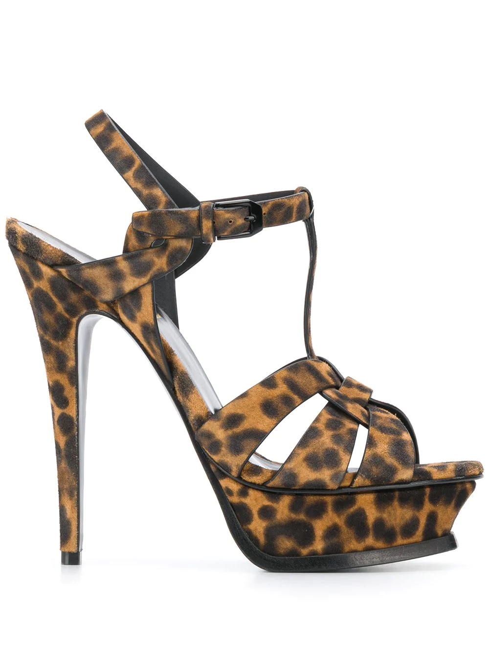 Tribute leopard print sandals - 1