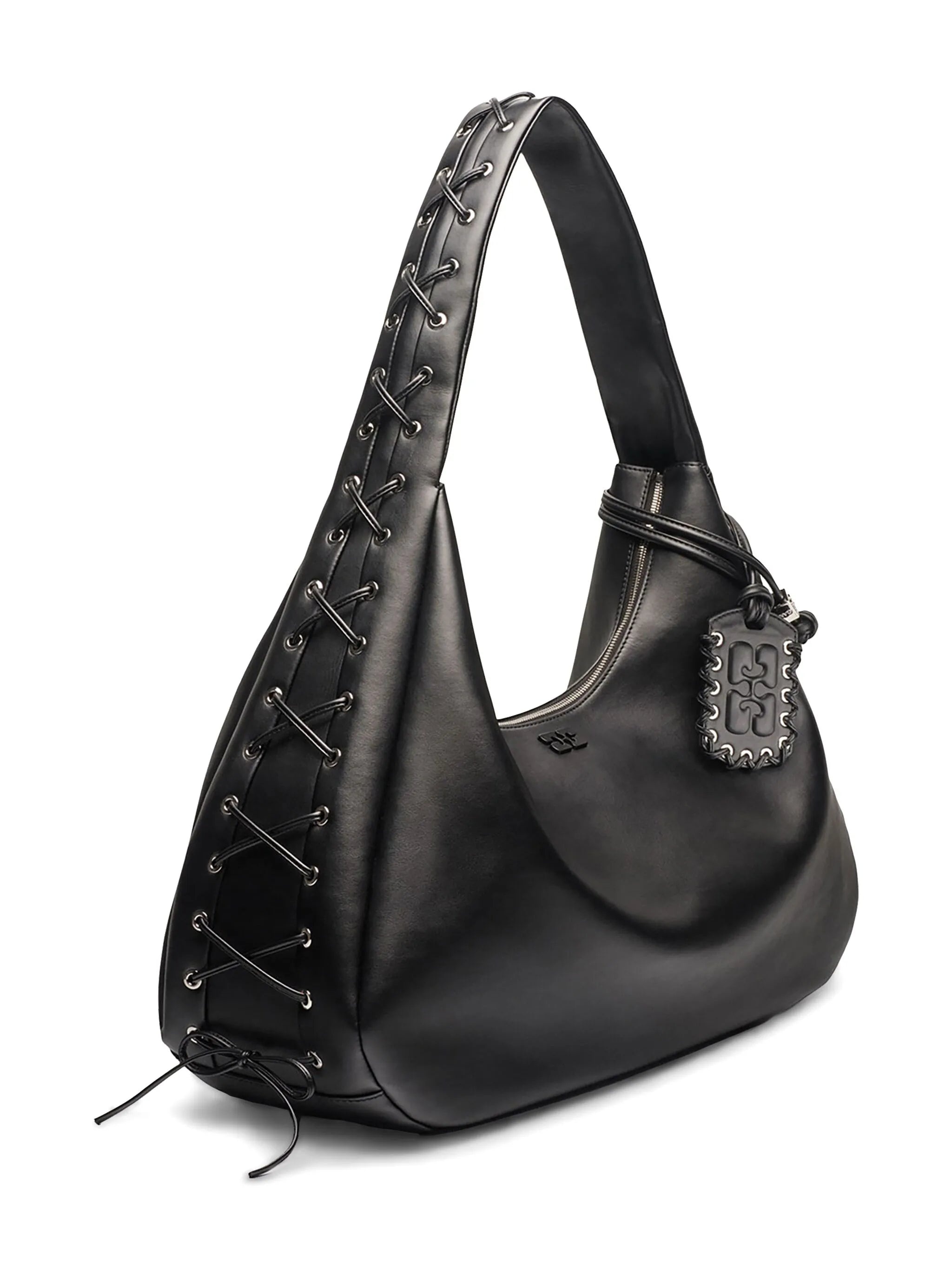 XXL Leather Shoulder Bag - 6