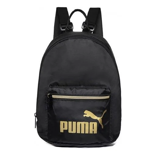(WMNS) PUMA Core Seasonal Archive Backpack 'Black Gold' 076572-01 - 1