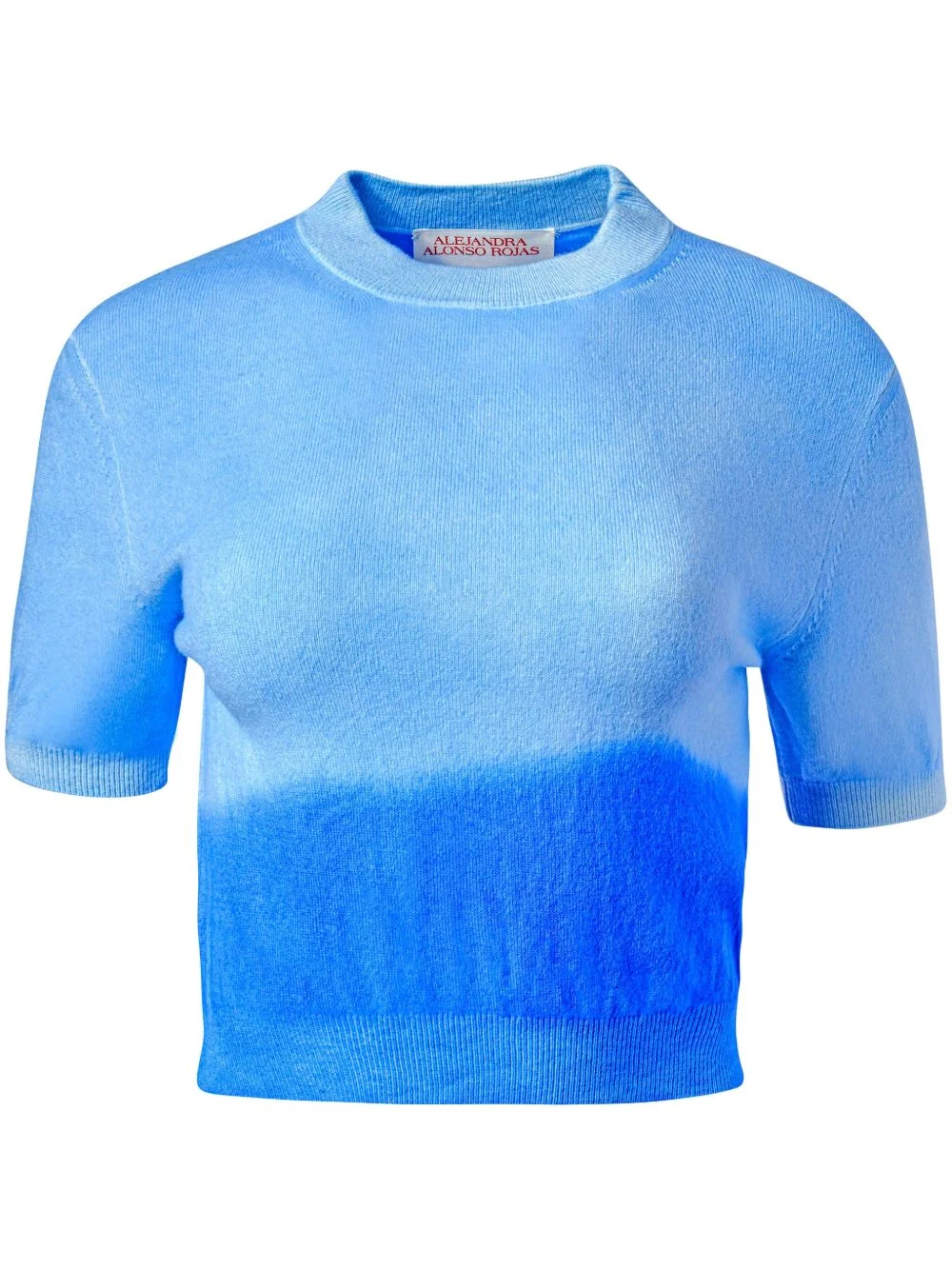 shortsleeved cashmere T-shirt - 1