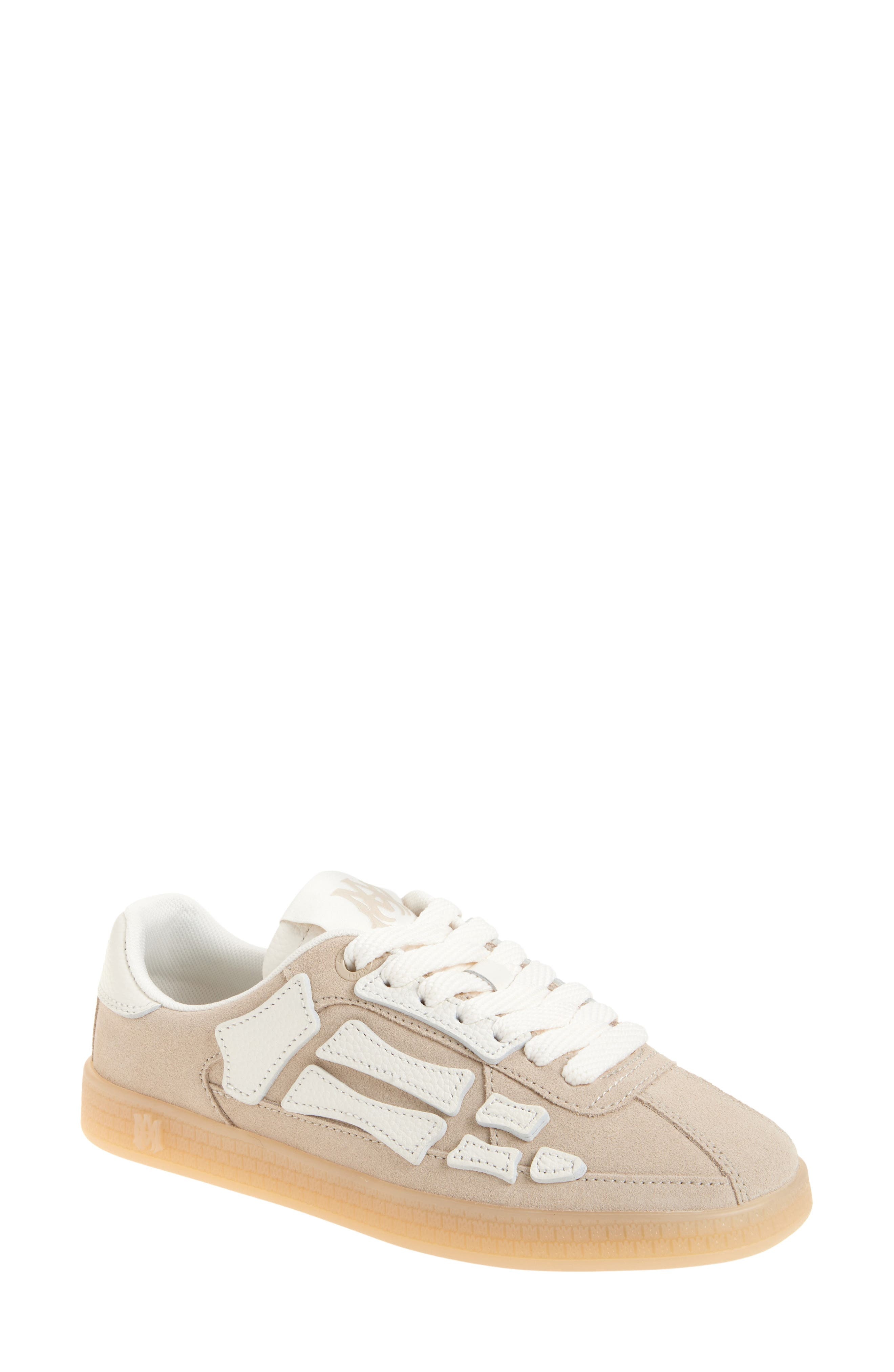 AMIRI Pacific Bones Low Top Sneaker in Sand at Nordstrom - 1