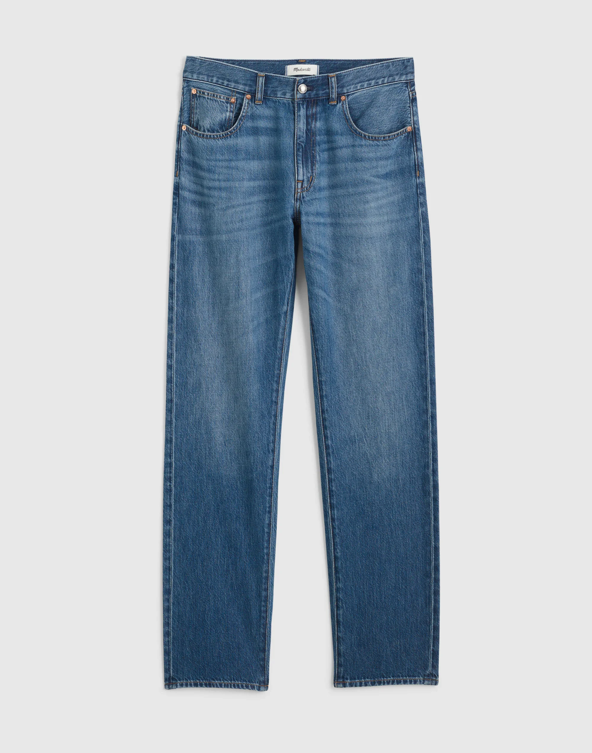The Dean Easy Straight Jean in Airy Denim - 1