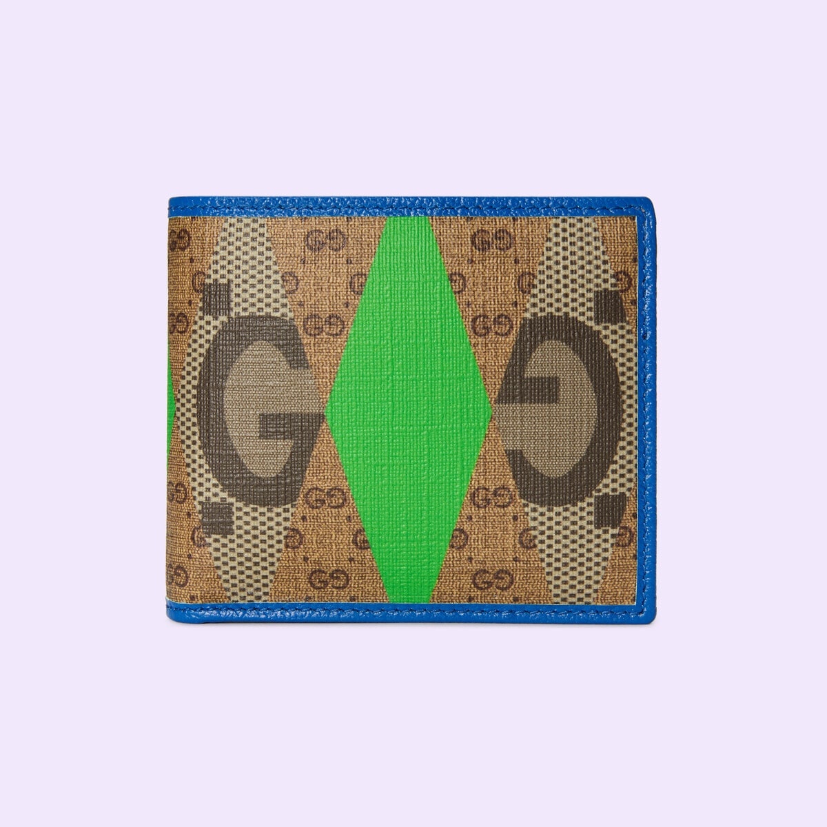 GG rhombus print wallet - 1