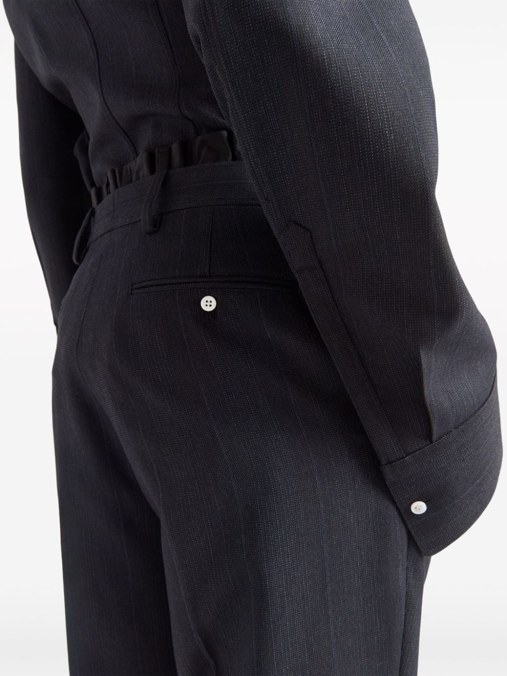 wool tailored trousers - 5