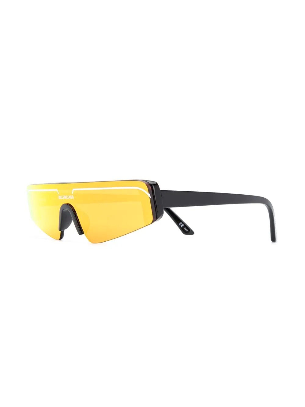 mirrored shield sunglasses - 2