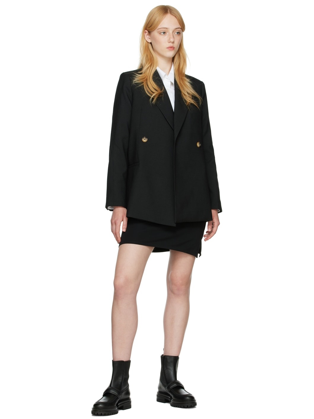 Black Leather Berck Boots - 5