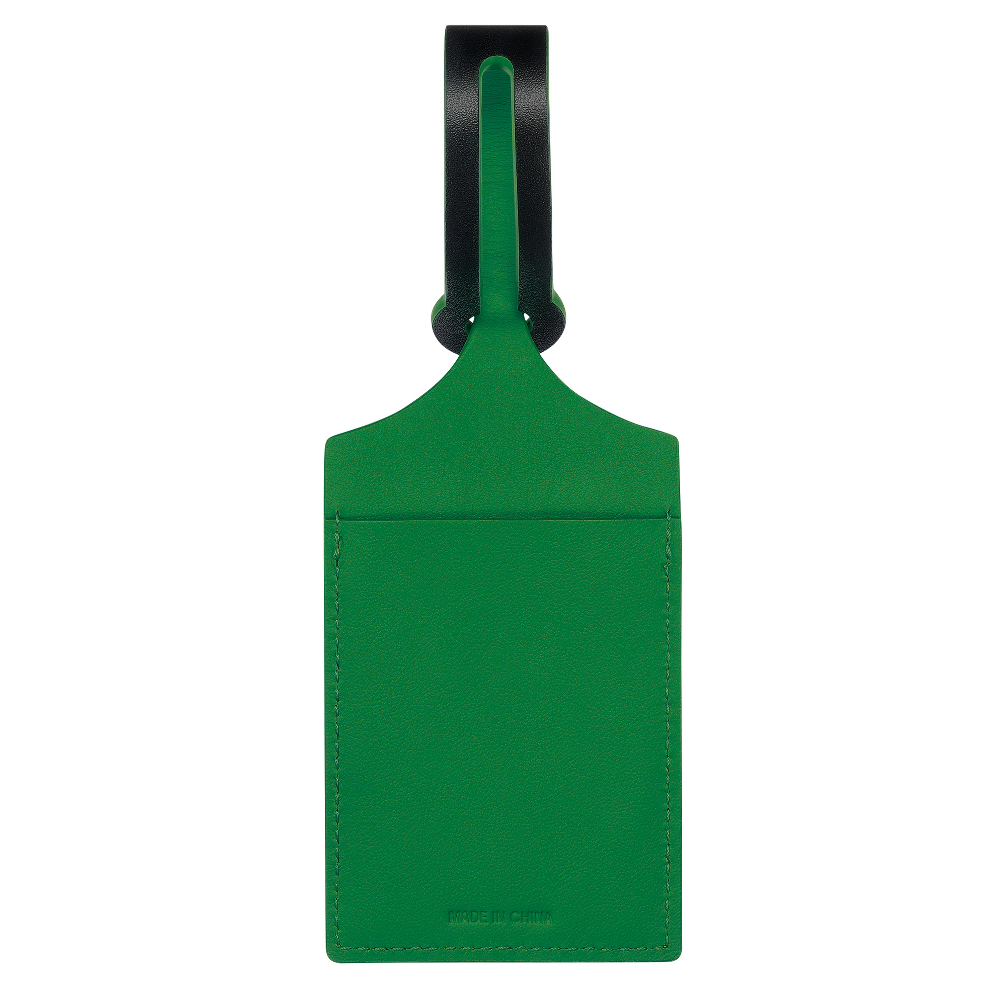 LGP Travel Luggage tag Black/Green - Leather - 2