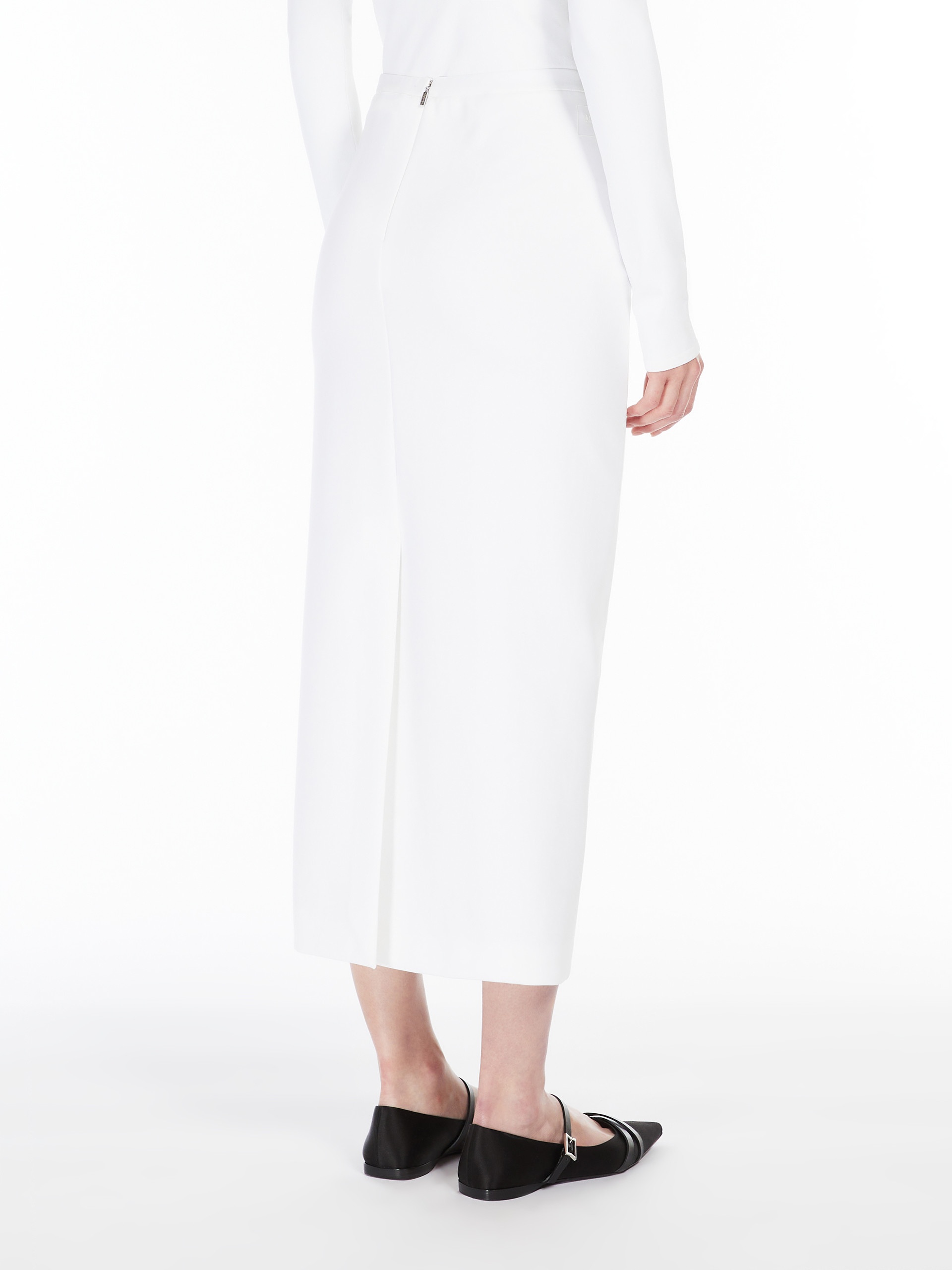 CHARME Jersey midi skirt - 4