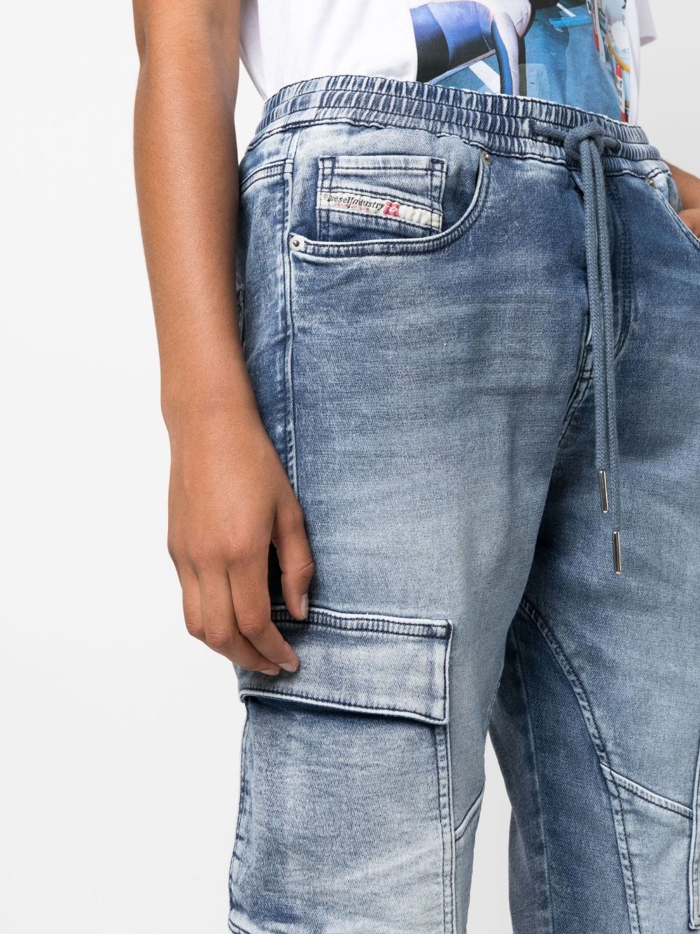 D-Ursy Track slim-cut jeans - 5