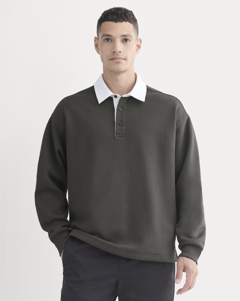EVERLANE LUXE FLEECE RUGBY POLO outlook