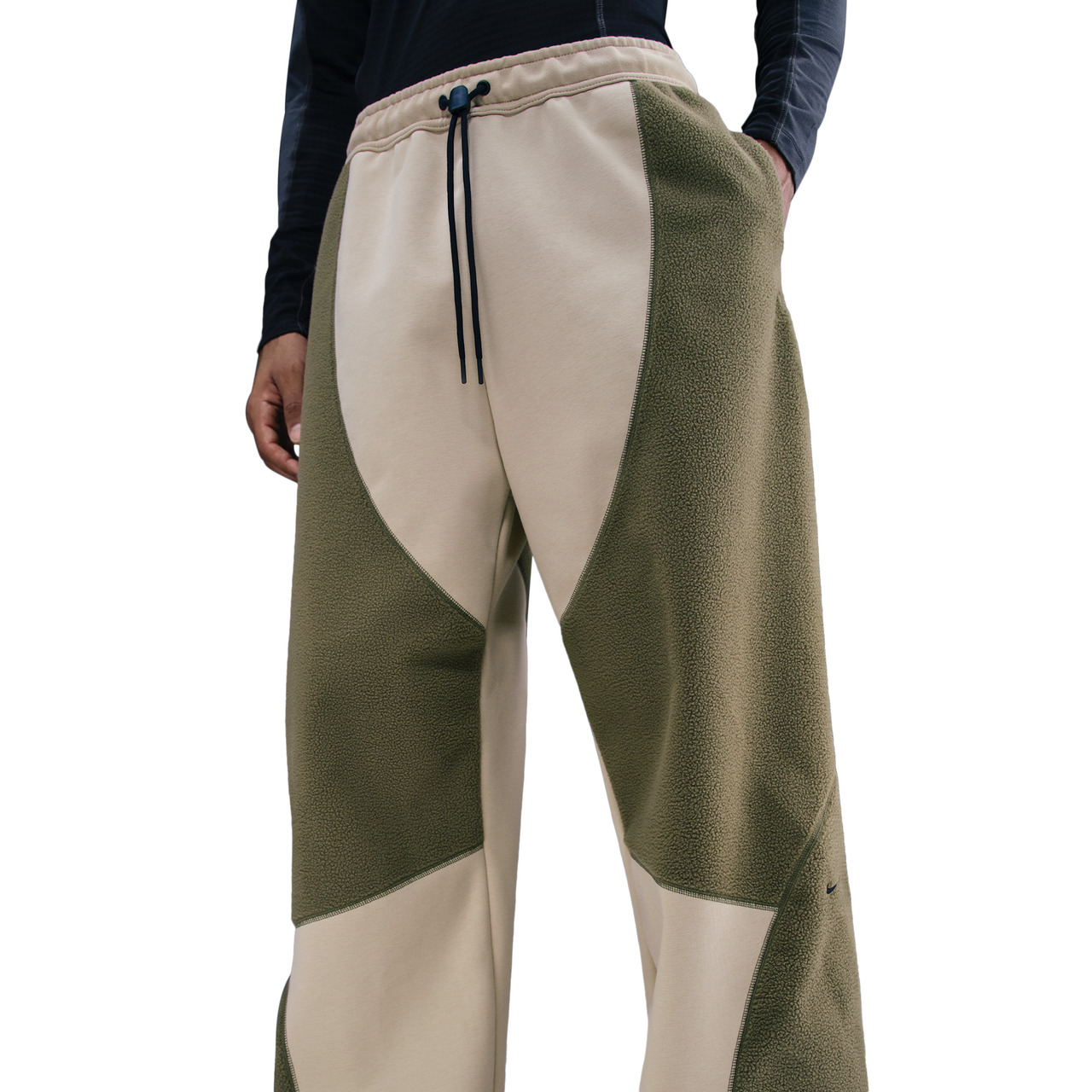 Nike Mens Nike Tech Windwall Open Hem Pants - 1