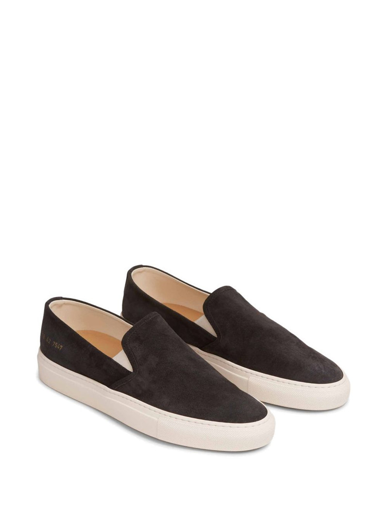 Common Projects suede slip-on sneakers outlook