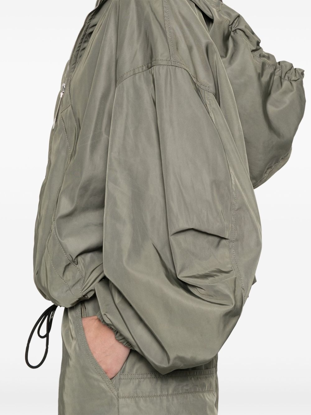 hooded bomber jacket - 5