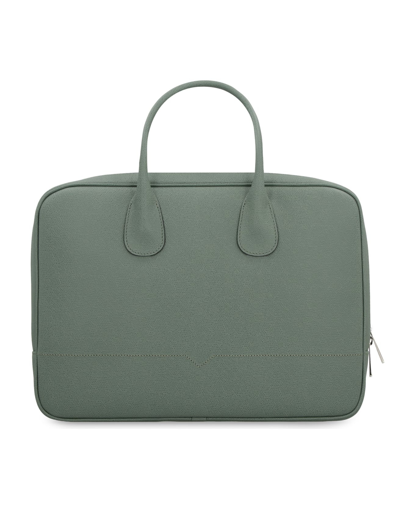 My Logo Leather Briefcase - 2
