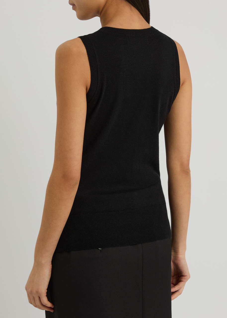 Extreme Cashmere n°412 Wiever Wool-blend Tank - 3