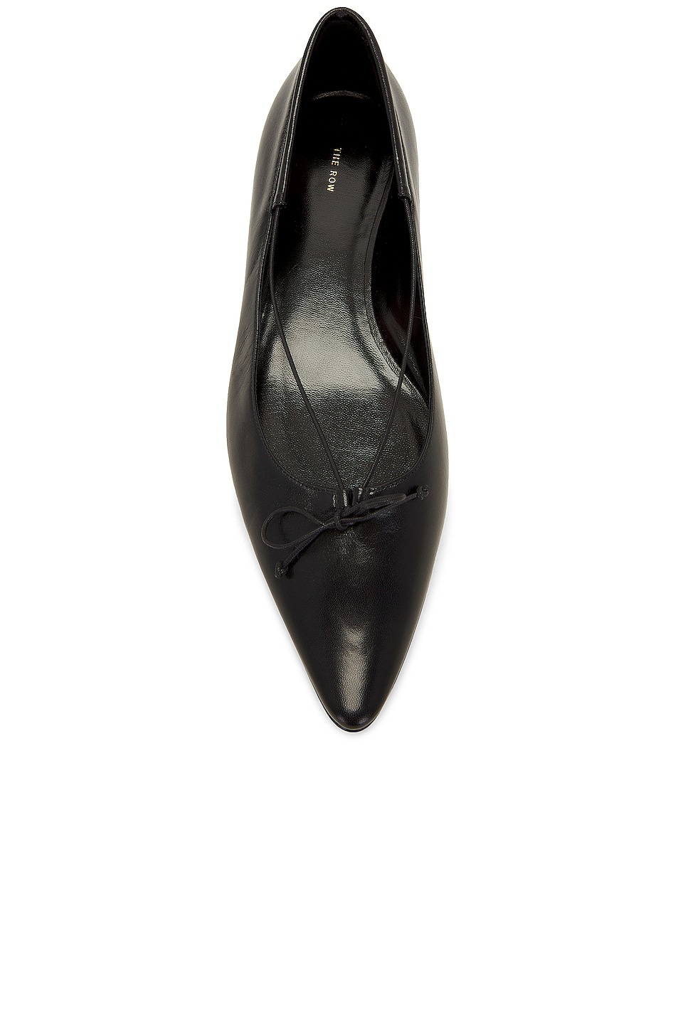 The Row Claudette Bow Flat | forward | REVERSIBLE