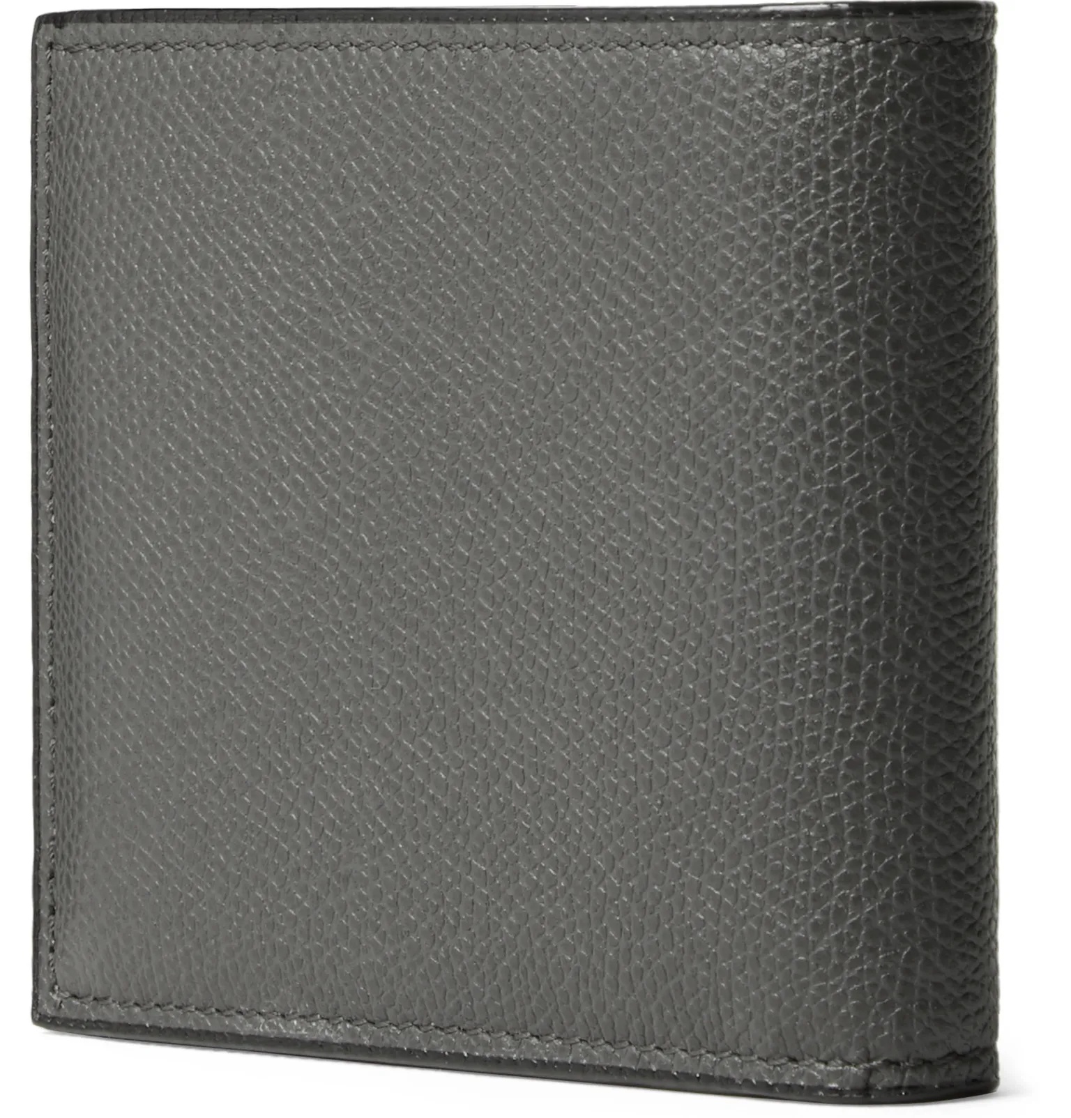 Pebble-Grain Leather Billfold Wallet - 19