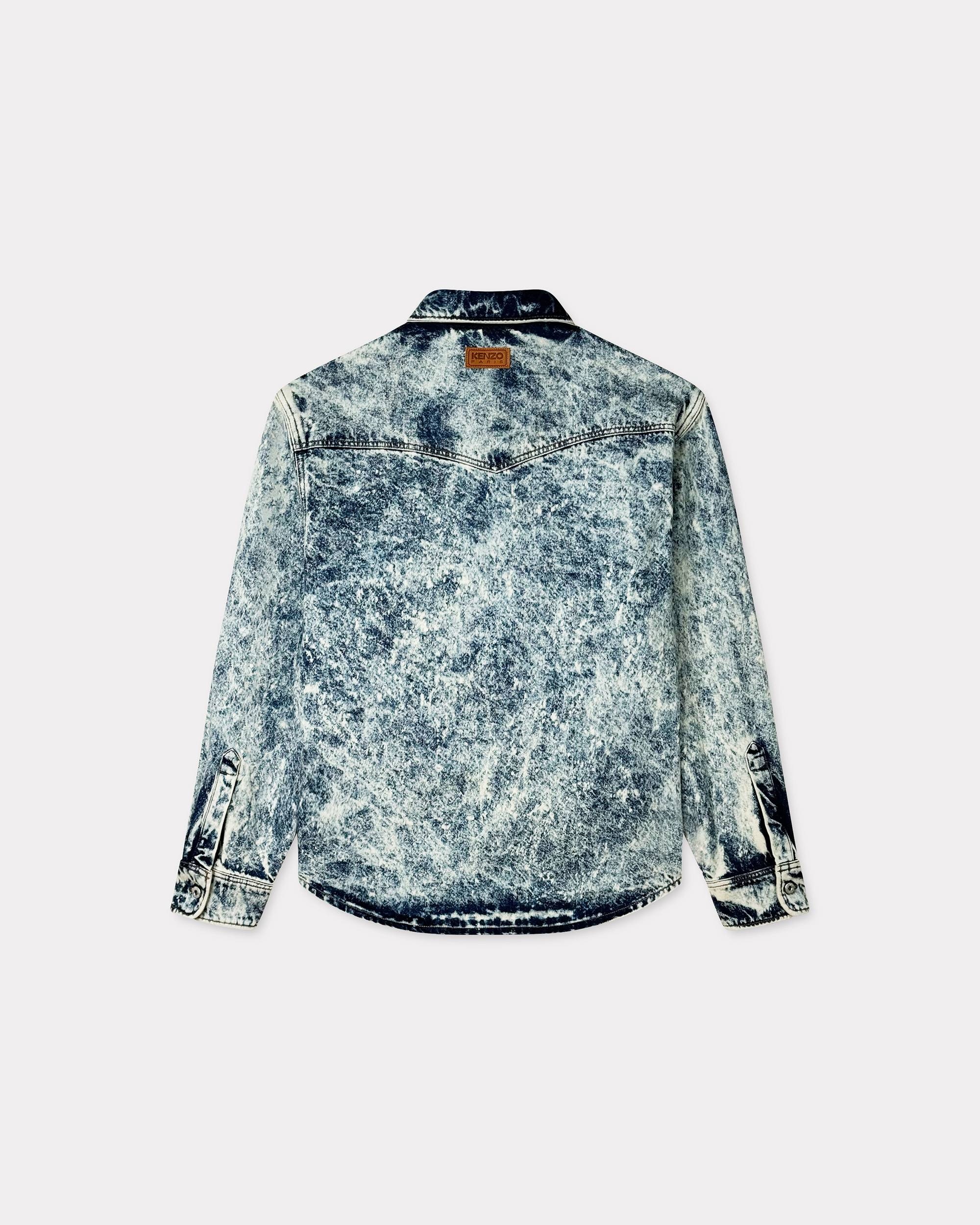 Western shirt in japanese denim - 2