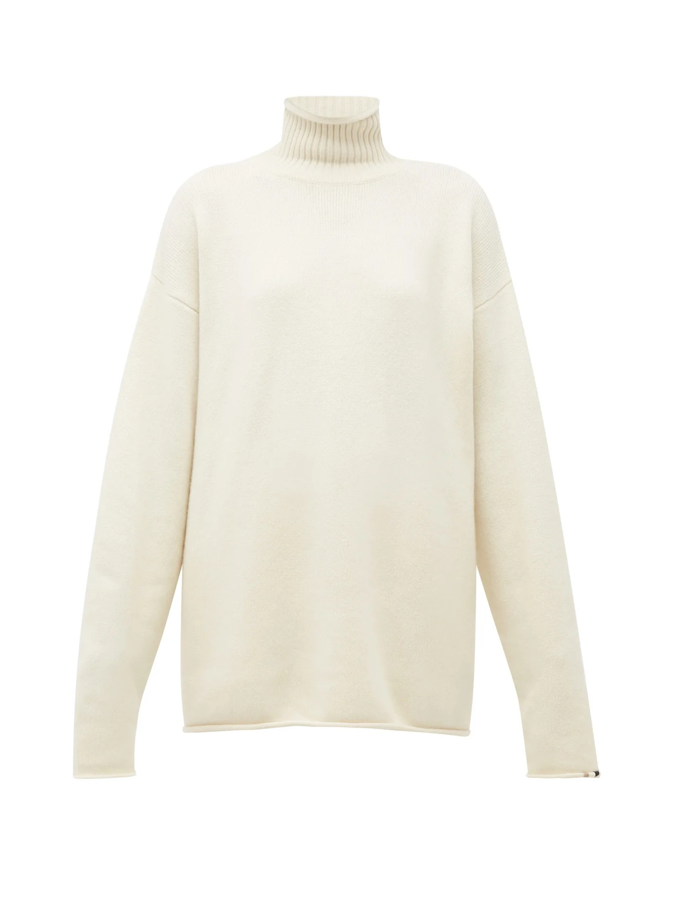 No.100 Hippy stretch-cashmere sweater - 1