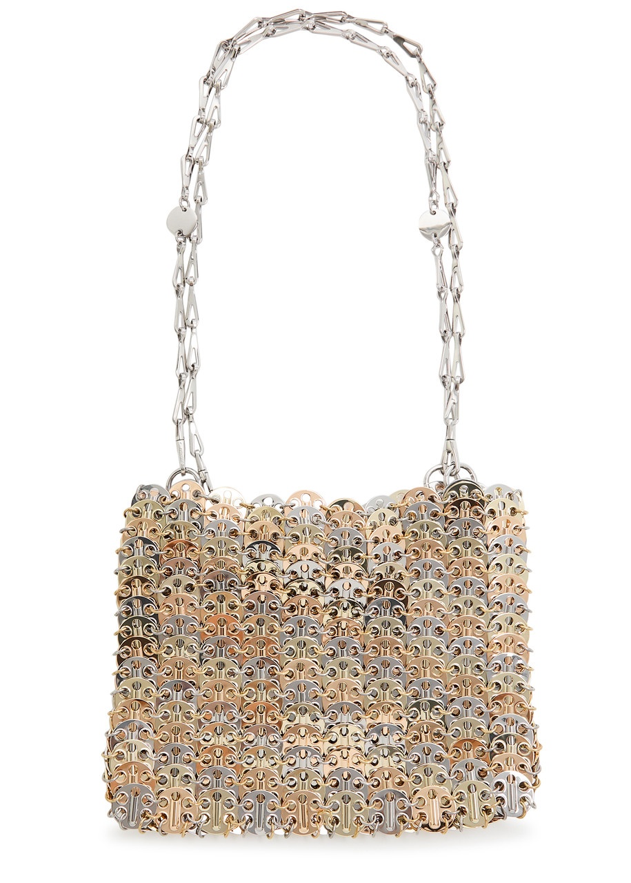 Rabanne 1969 Disc Embellished Shoulder bag - 2